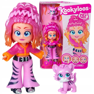 KOOKY LOOS ROXY BÁBIKA POSTAVKA ZVIERATKA TIGR DARČEK PARTY MAGICBOX